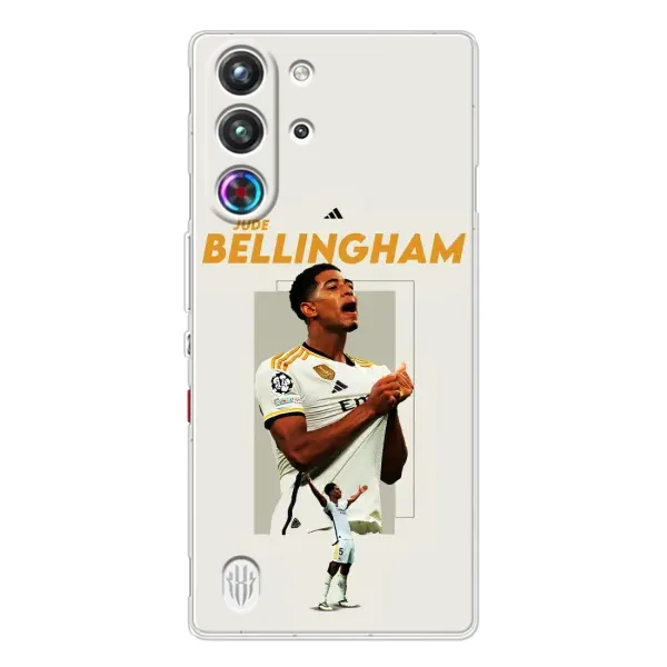 Чехол с рисунком «Беллингем Реал» для ZTE Nubia RedMagic 10 Pro Чехол с рисунком «Беллингем Реал» для ZTE Nubia RedMagic 10 Pro