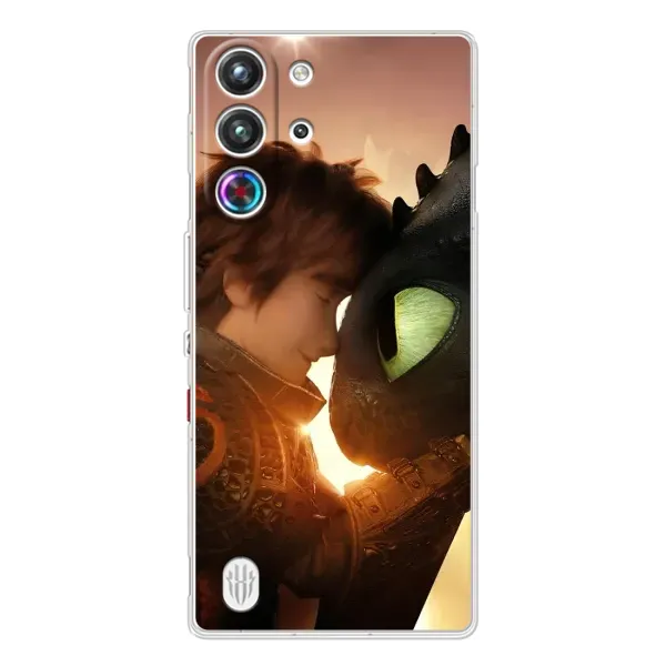 Чехол с рисунком «Беззубик и Иккинг» для ZTE Nubia RedMagic 10 Pro Чехол с рисунком «Беззубик и Иккинг» для ZTE Nubia RedMagic 10 Pro