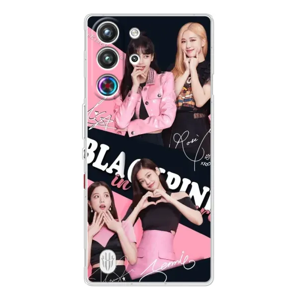 Чехол с рисунком «BLACKPINK» для ZTE Nubia RedMagic 10 Pro Чехол с рисунком «BLACKPINK» для ZTE Nubia RedMagic 10 Pro