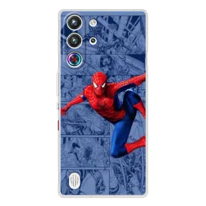 Силиконовый Чехол для ZTE Nubia RedMagic 10 Pro (Человек Паук)