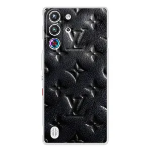 Текстурний Чохол Louis Vuitton для <td>ЗТЕ Нубія РідМаджік 10 Про </td> (Чорний ЛВ)