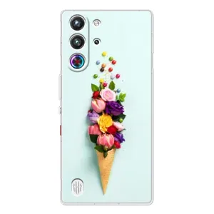 Чехлы с тематикой "ЦВЕТЫ" на ZTE Nubia RedMagic 10 Pro (Цветок-мороженное)