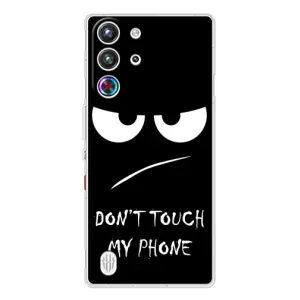 Чехол с прикольным текстом на ZTE Nubia RedMagic 10 Pro (Dont)