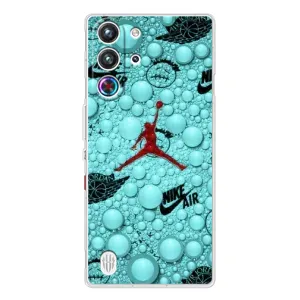 Силіконовый Чохол Nike Air Jordan на <td>ЗТЕ Нубія РідМаджік 10 Про </td> (Джордан Найк)