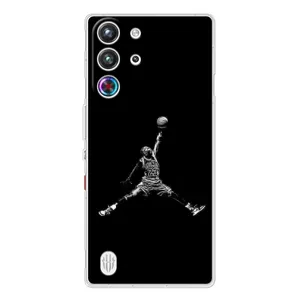Силіконовый Чохол Nike Air Jordan на <td>ЗТЕ Нубія РідМаджік 10 Про </td> (Джордан)