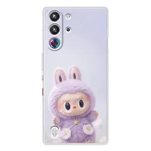 Чехол с принтом Лабубу для ZTE Nubia RedMagic 10 Pro (Фиолетовый Лабубу)