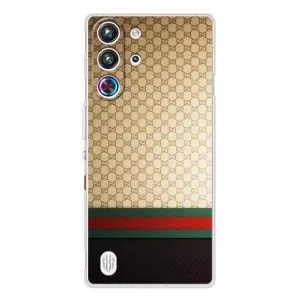 Чохли бренд ГУЧЧІ для ZTE Nubia RedMagic 10 Pro (Фон Гуччі)