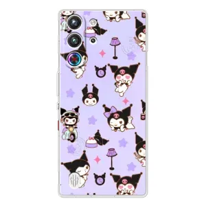 Чехол с персонажем Куроми на ZTE Nubia RedMagic 10 Pro (Фон Куроми)