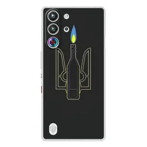 Чохол з картинкою (Патріотичний ГЕРБ) на ZTE Nubia RedMagic 10 Pro (Герб - Молотова)