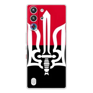 Чохли УПА (Червоно-Чорний) на ZTE Nubia RedMagic 10 Pro (Герб України)