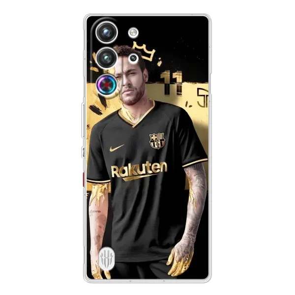Чехол с рисунком «Gold Neymar» для ZTE Nubia RedMagic 10 Pro Чехол с рисунком «Gold Neymar» для ZTE Nubia RedMagic 10 Pro