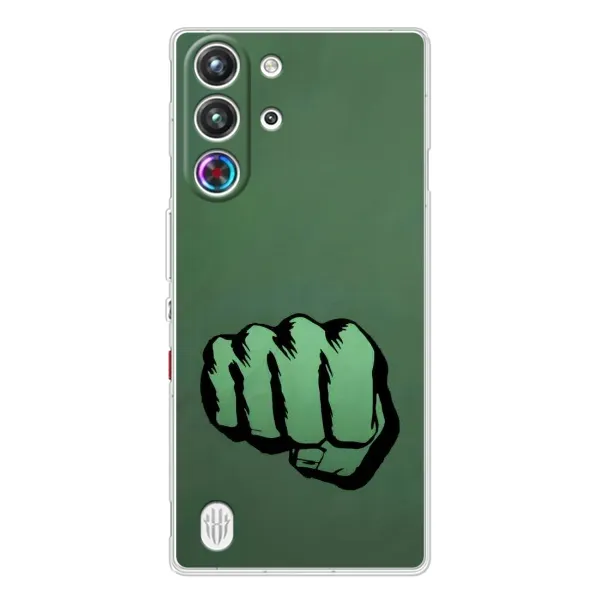 Чехол с рисунком «Халк» для ZTE Nubia RedMagic 10 Pro
