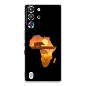 Летний Чехол на ZTE Nubia RedMagic 10 Pro (Карта)