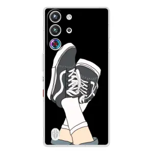 Чохол з Прикольним Принтом на ZTE Nubia RedMagic 10 Pro (Кеди)