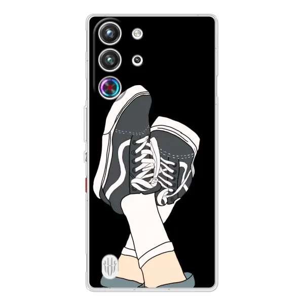 Чехол с рисунком «Кеды» для ZTE Nubia RedMagic 10 Pro Чехол с рисунком «Кеды» для ZTE Nubia RedMagic 10 Pro