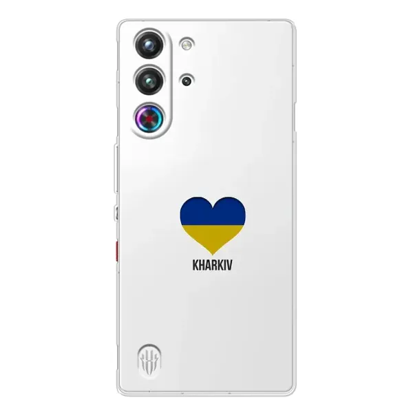 Чехол с рисунком «Kharkiv» для ZTE Nubia RedMagic 10 Pro Чехол с рисунком «Kharkiv» для ZTE Nubia RedMagic 10 Pro
