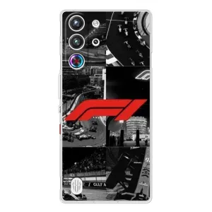 Чехол фильм Формула 1 для ZTE Nubia RedMagic 10 Pro (Коллаж Формула 1)
