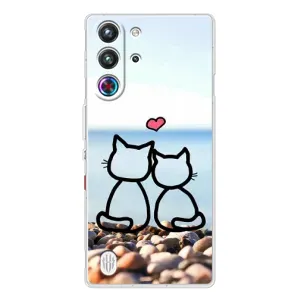 Силіконові Чохли Коханій людині для ZTE Nubia RedMagic 10 Pro (Котейки)