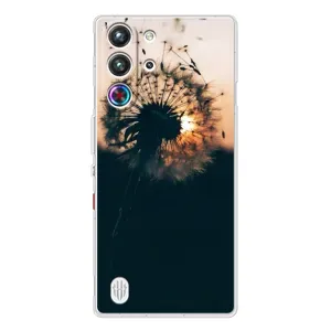 Силиконовый Чехол с одуванчиками на ZTE Nubia RedMagic 10 Pro (Красивый одуванчик)