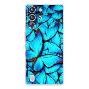 Силиконовый бампер с картинкой животных для ZTE Nubia RedMagic 10 Pro (Крылья бабочек)