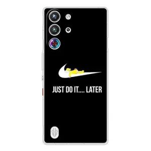 Силіконовый Чохол на ZTE Nubia RedMagic 10 Pro з картинкою НАЙК (Later)