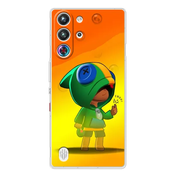 Чехол с рисунком «LEON в кофте» для ZTE Nubia RedMagic 10 Pro
