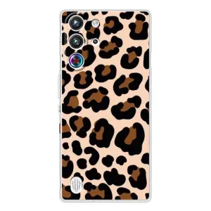 Чехол с леопардовым принтом на ZTE Nubia RedMagic 10 Pro (Леопардовый принт)