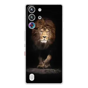 Чехол с картинкой на ZTE Nubia RedMagic 10 Pro (Красивый Лев)