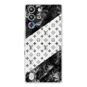 Чохол Стиль Louis Vuitton на ZTE Nubia RedMagic 10 Pro (LV на білому)