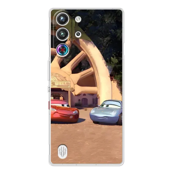 Чехол с рисунком «Маквин и Салли» для ZTE Nubia RedMagic 10 Pro Чехол с рисунком «Маквин и Салли» для ZTE Nubia RedMagic 10 Pro