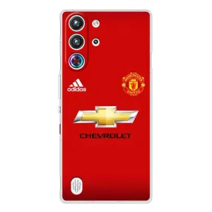 Силиконовые Чехлы принт Футбол на ZTE Nubia RedMagic 10 Pro (Man United)