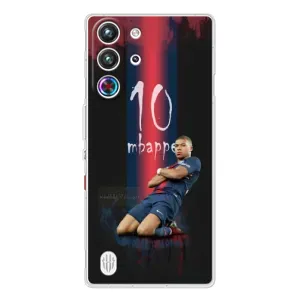 Чохол (TPU) з Футболістом на ZTE Nubia RedMagic 10 Pro (MBAPPE 10)