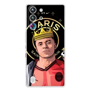 Чохол (TPU) з Футболістом на ZTE Nubia RedMagic 10 Pro (Mbappe King)