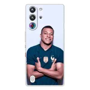 Чохол (TPU) з Футболістом на ZTE Nubia RedMagic 10 Pro (Мбаппешичка)