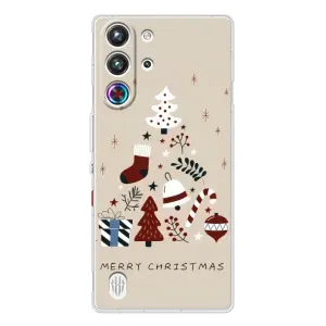 Чехол Санта Клаус для ZTE Nubia RedMagic 10 Pro (Merry Christmas)