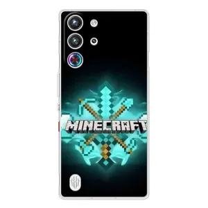 Чехол майнкрафт для ZTE Nubia RedMagic 10 Pro (MineCraft 2)