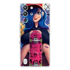 Чехол с картинкой Модные Девчонки ZTE Nubia RedMagic 10 Pro (Модная девушка)