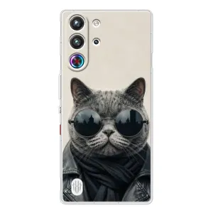 Чехол на тематику: Коты для ZTE Nubia RedMagic 10 Pro (Модный кот)