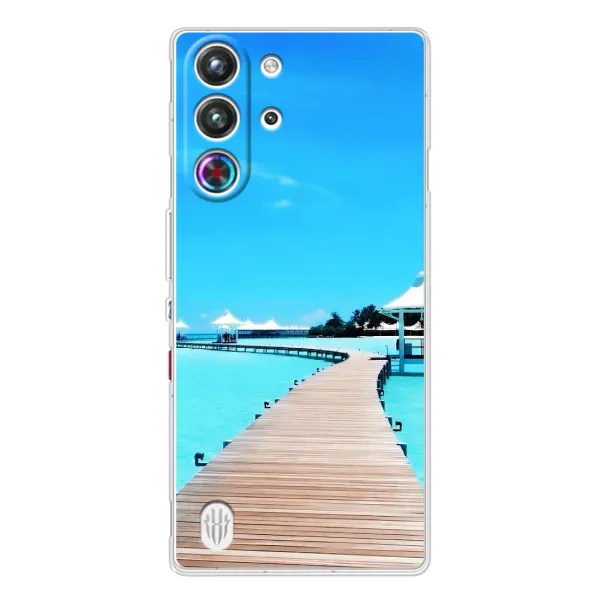 Чехол с рисунком «Набережная» для ZTE Nubia RedMagic 10 Pro Чехол с рисунком «Набережная» для ZTE Nubia RedMagic 10 Pro