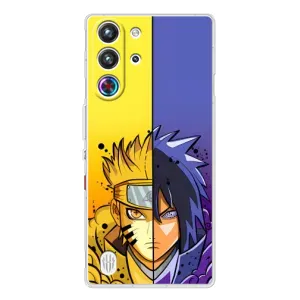 Купить Чехлы на телефон с принтом Anime для ZTE Nubia RedMagic 10 Pro (Naruto Vs Sasuke)