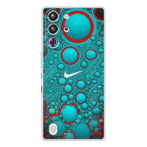 Силіконовый Чохол на ZTE Nubia RedMagic 10 Pro з картинкою НАЙК (Найк зелений)