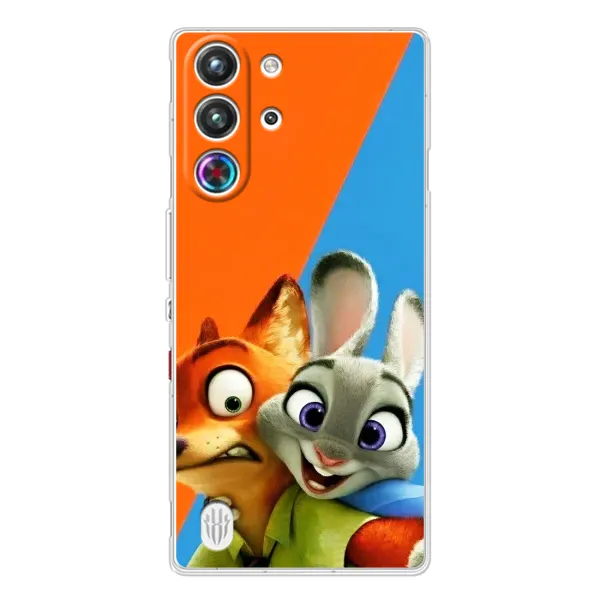Чехол с рисунком «Ник и Хопс» для ZTE Nubia RedMagic 10 Pro Чехол с рисунком «Ник и Хопс» для ZTE Nubia RedMagic 10 Pro