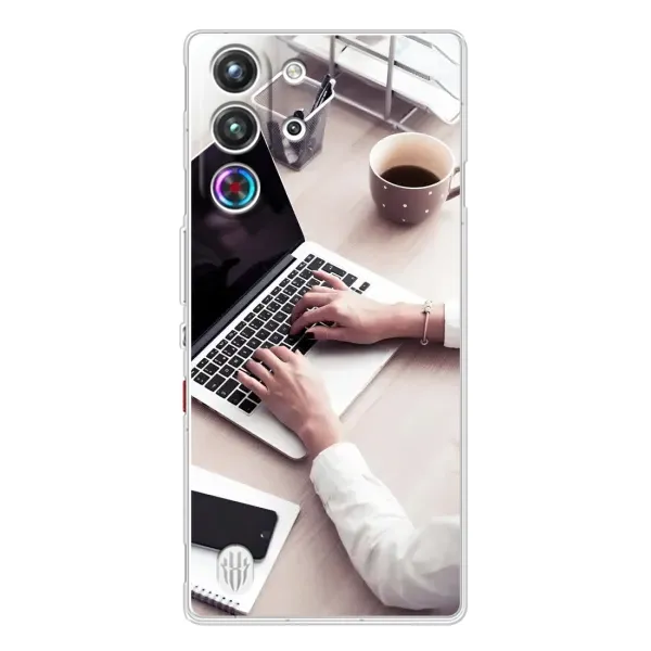 Чехол с рисунком «Офисный работник» для ZTE Nubia RedMagic 10 Pro Чехол с рисунком «Офисный работник» для ZTE Nubia RedMagic 10 Pro