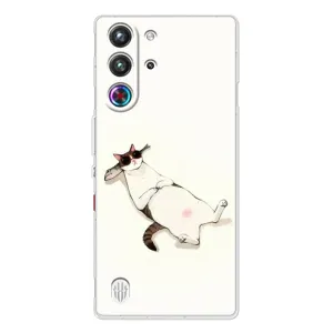 Чехол на тематику: Коты для ZTE Nubia RedMagic 10 Pro (Отдых)