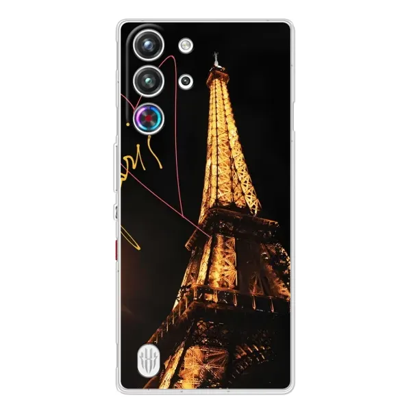Чехол с рисунком «Paris» для ZTE Nubia RedMagic 10 Pro Чехол с рисунком «Paris» для ZTE Nubia RedMagic 10 Pro