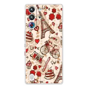 Чехол с Эйфелевой башней на ZTE Nubia RedMagic 10 Pro (Париж мечта)