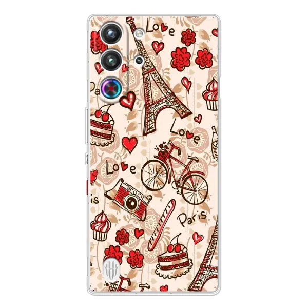Чехол с рисунком «Париж мечта» для ZTE Nubia RedMagic 10 Pro Чехол с рисунком «Париж мечта» для ZTE Nubia RedMagic 10 Pro