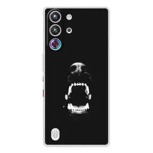Чехол ДОБЕРМАН для ZTE Nubia RedMagic 10 Pro (Пасть добермана)