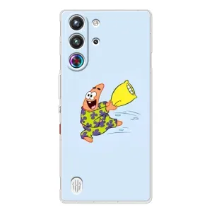 Чехлы с Патриком на ZTE Nubia RedMagic 10 Pro (Патрик с подушкой)