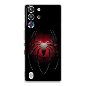 Чехол Супергерой Человека Паука на ZTE Nubia RedMagic 10 Pro (Паук)